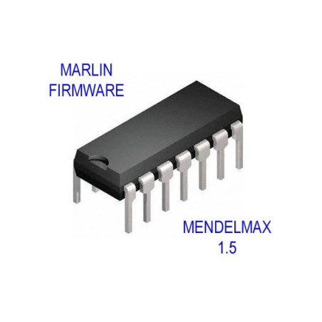 Firmware Marlin con LCD 2004 Calibrato per Mendelmax 1.5 Stampante 3D Reprap