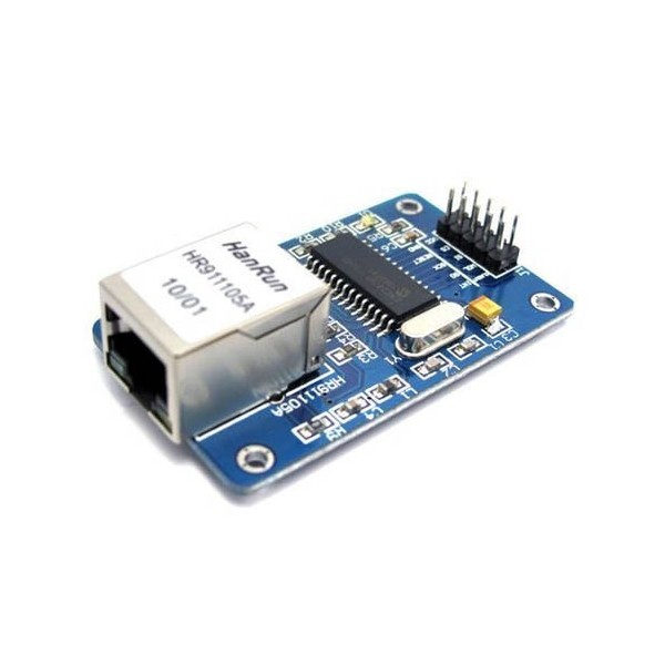 Modulo Ethernet Lan per Arduino ENC28J60 Shield 51/AVR/ARM/PIC Code