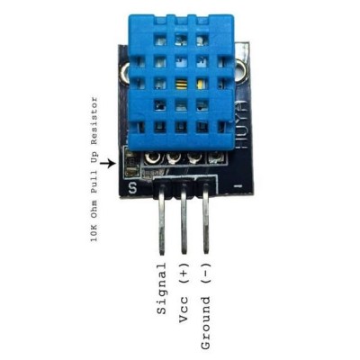 Modulo DHT-11 sensore di umidità e temperatura Arduino Raspberry shield sensor